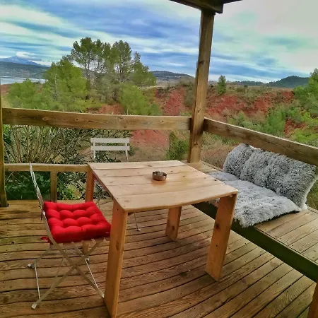 Daire 22 M2, Terrasse Vue Lac, Dans Propriete Face Au Du Salagou Liausson