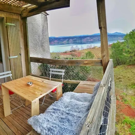 22 M2, Terrasse Vue Lac, Dans Propriete Face Au Du Salagou Apartment