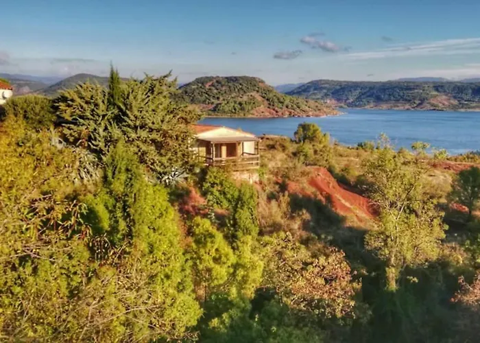 Διαμέρισμα 22 M2, Terrasse Vue Lac, Dans Propriete Face Au Du Salagou